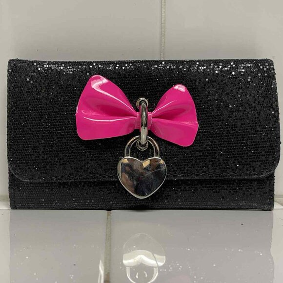 Claire's black sequin wallet - Picture 1 of 5